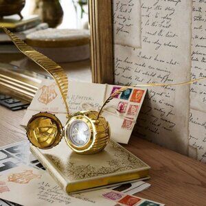 Harry Potter Golden Snitch Clock